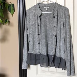 🎄⛄️Maurices fringe sweater/cardigan